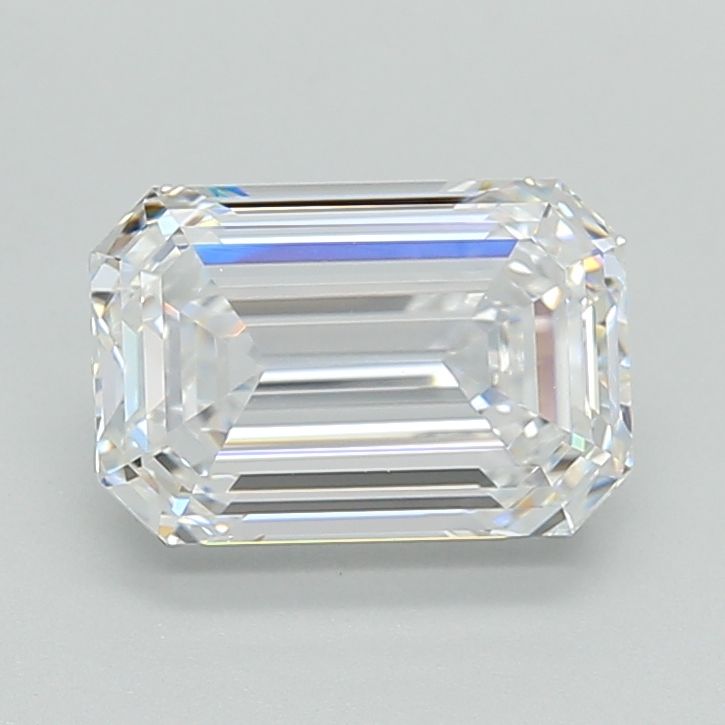 3 Carat D-VVS2 Emerald Lab Diamond