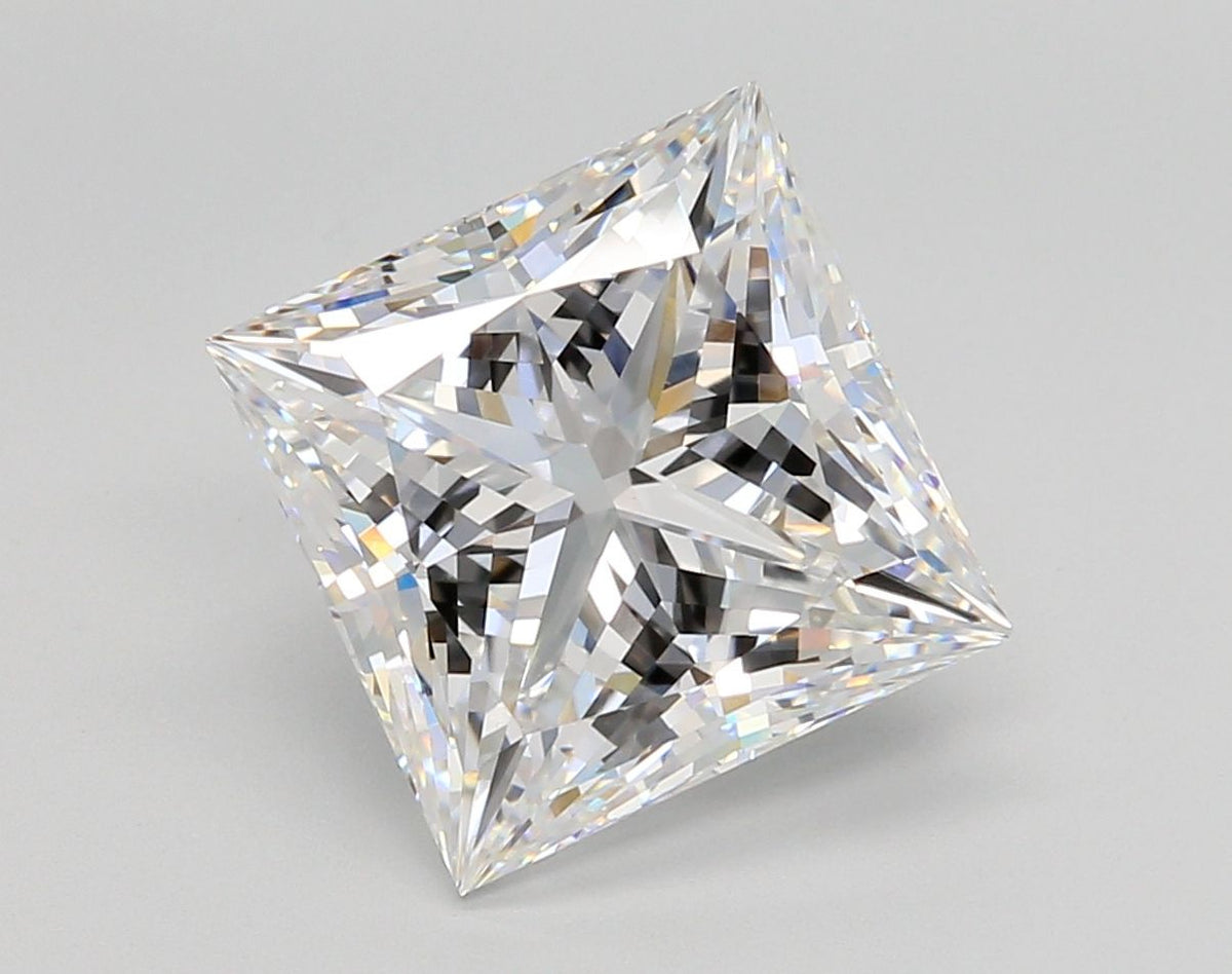 5.02 Carat D-VVS1 Princess Lab Diamond