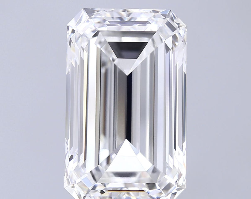 5.06 Carat D-VVS2 Emerald Lab Diamond