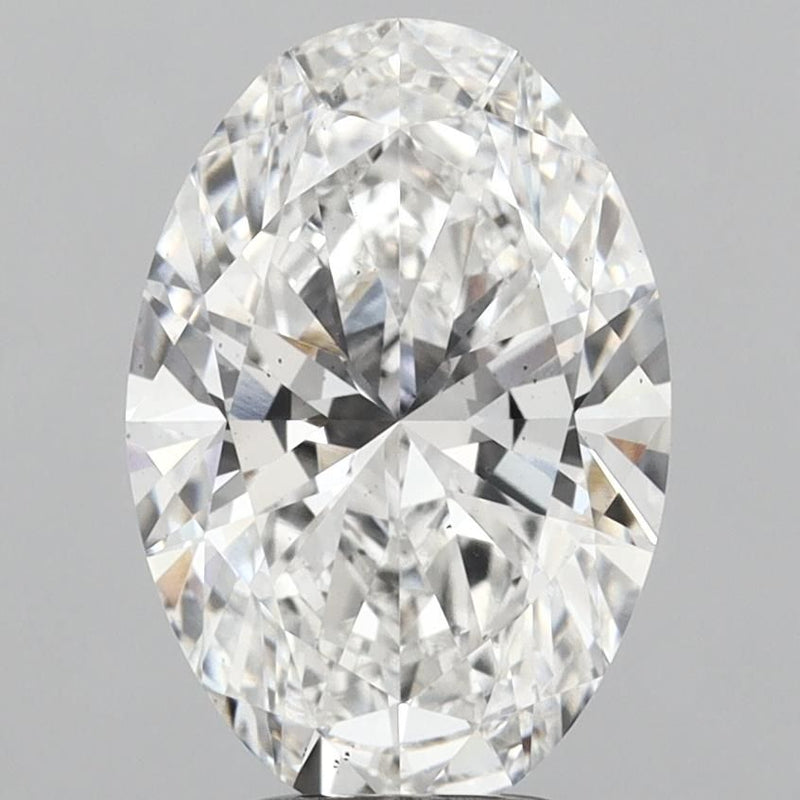4.03 Carat E-VS2 Oval Lab Diamond