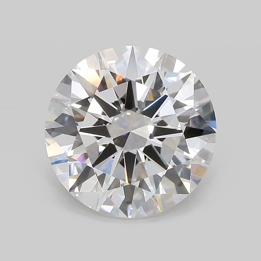 4.62 Carat D-VVS2 Round Lab Diamond