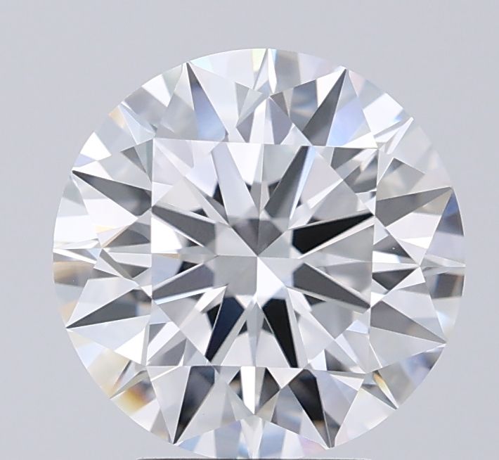 3.07 Carat F-VVS2 Round Lab Diamond
