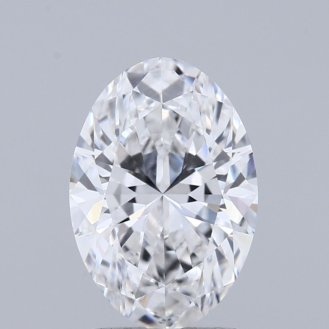 2.56 Carat E-VVS2 Oval Lab Diamond