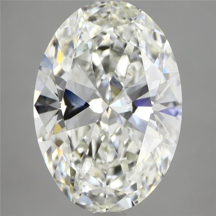 5.00 Carat G-VVS2 Oval Lab Diamond
