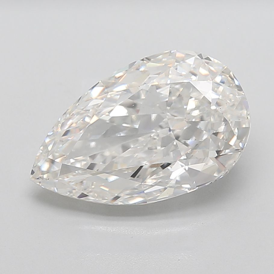 8.51 Carat G-VS1 Pear Lab Diamond