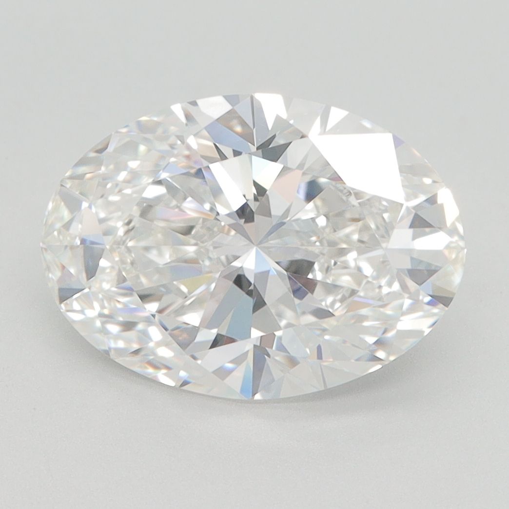 3.11 Carat F-VVS1 Oval Lab Diamond