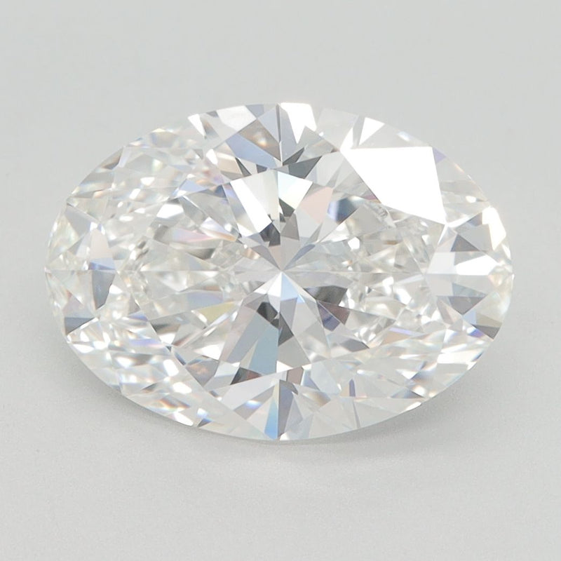3.11 Carat F-VVS1 Oval Lab Diamond