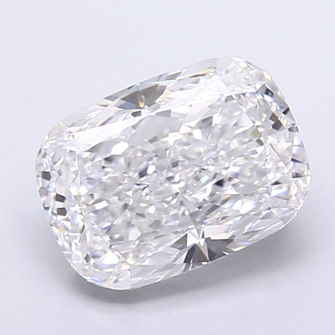 3.54 Carat D-VVS2 Cushion Lab Diamond