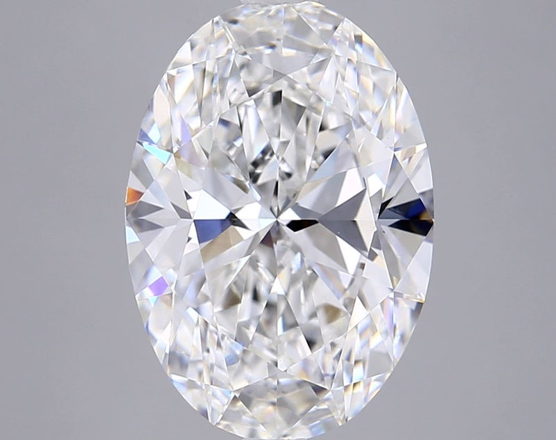 5.04 Carat E-VVS2 Oval Lab Diamond
