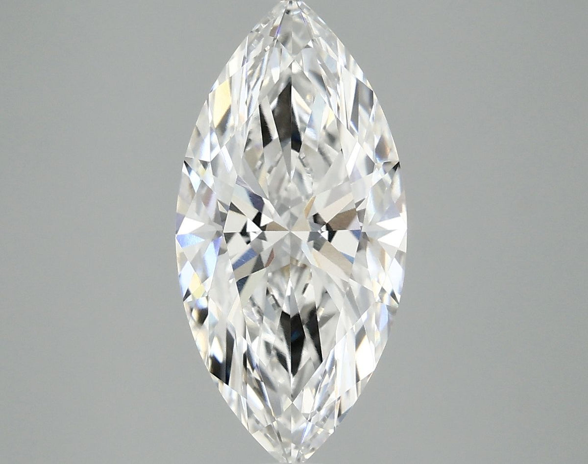 2.91 Carat E-VVS2 Marquise Lab Diamond