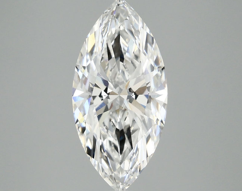 2.91 Carat E-VVS2 Marquise Lab Diamond