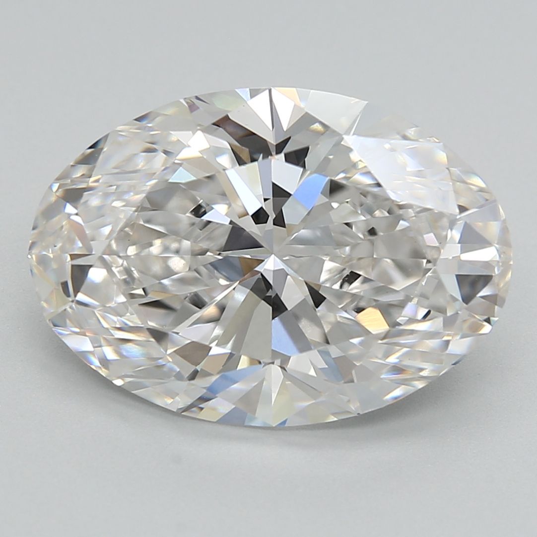 4.60 Carat F-VS1 Oval Lab Diamond
