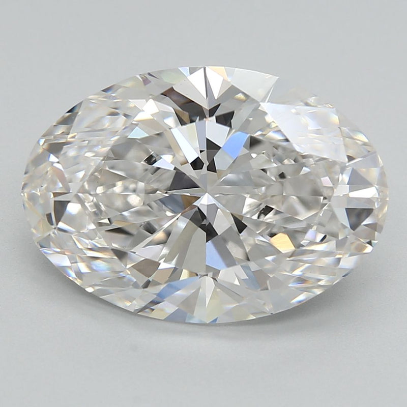 4.60 Carat F-VS1 Oval Lab Diamond