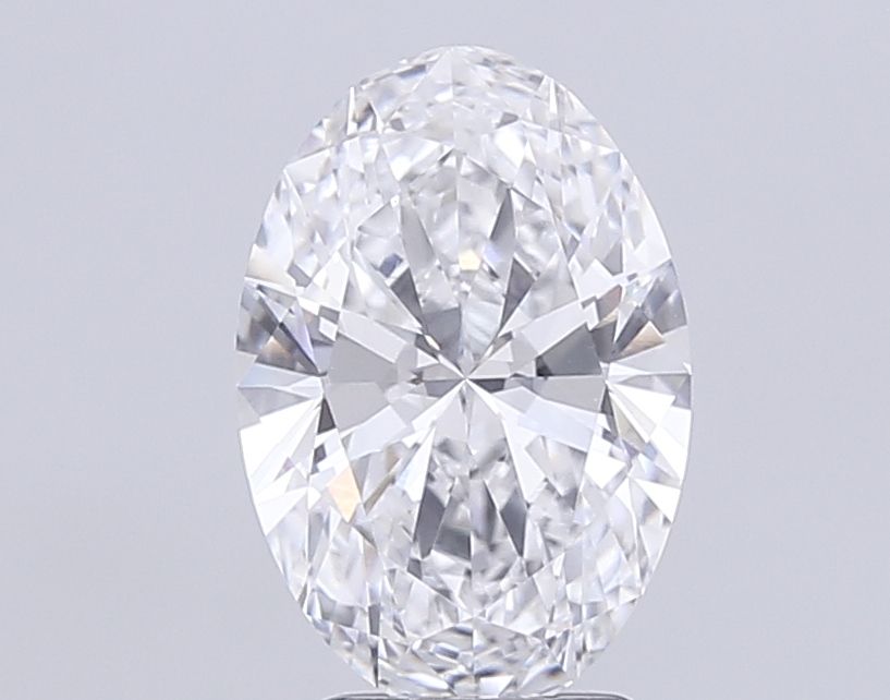 3.01 Carat D-VVS2 Oval Lab Diamond