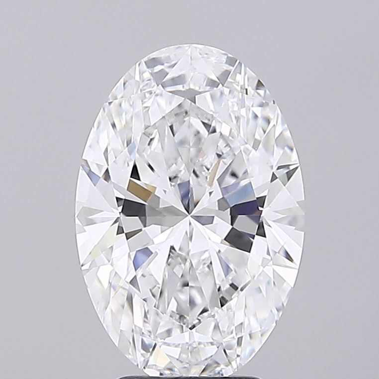 4.22 Carat D-VVS2 Oval Lab Diamond