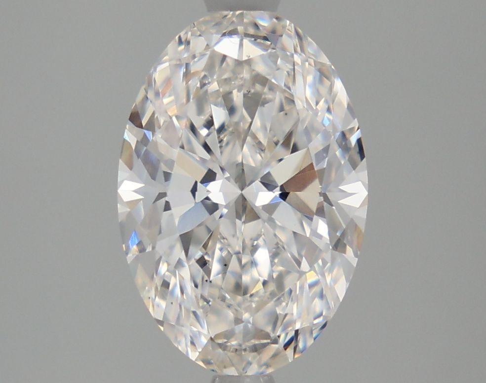 3 Carat F-VS2 Oval Lab Diamond