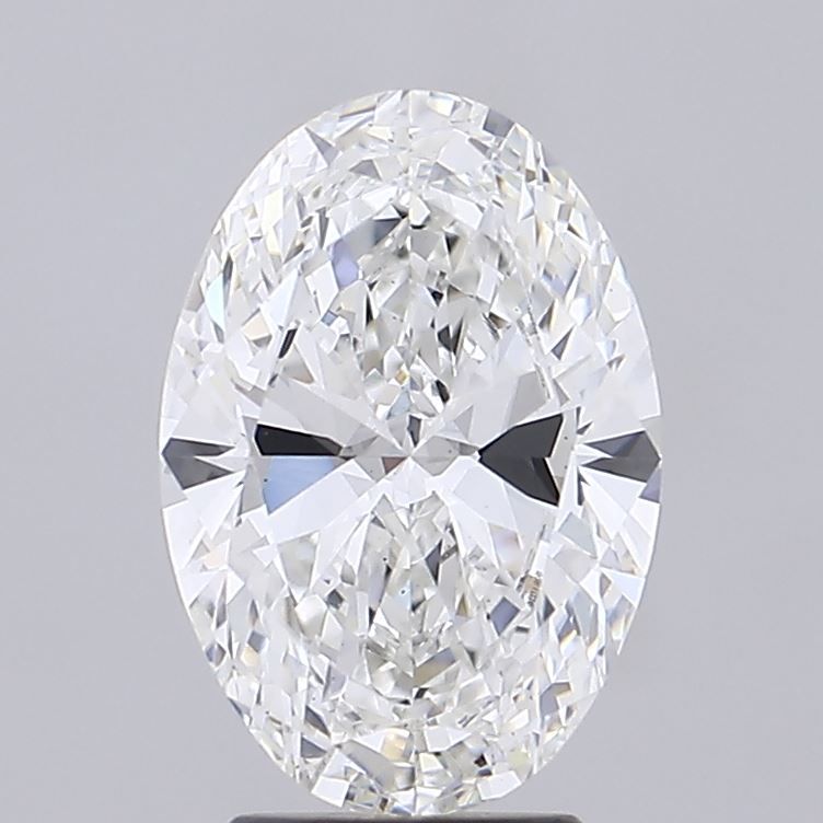 3.52 Carat E-VS2 Oval Lab Diamond