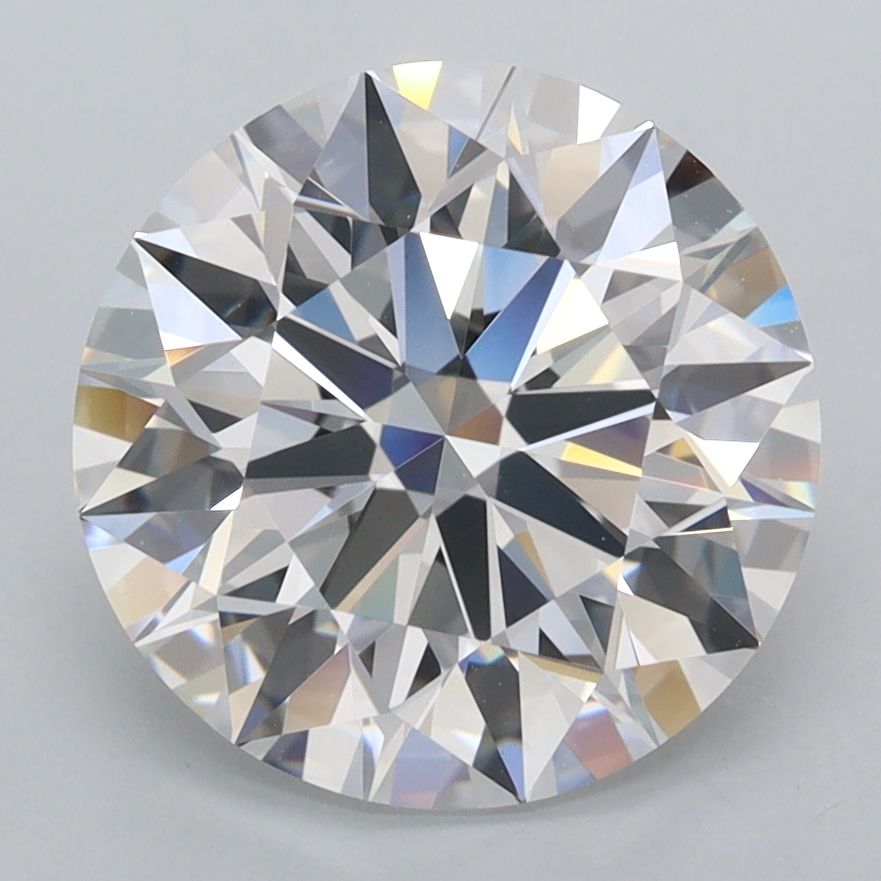 3.88 Carat D-FL Round Lab Diamond