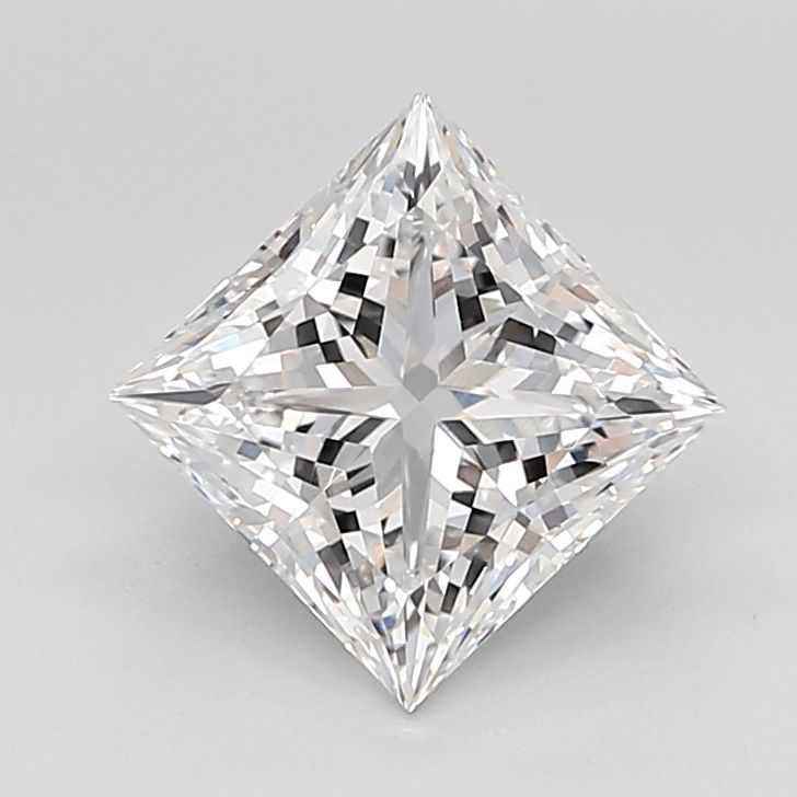 3.05 Carat D-VVS2 Princess Lab Diamond