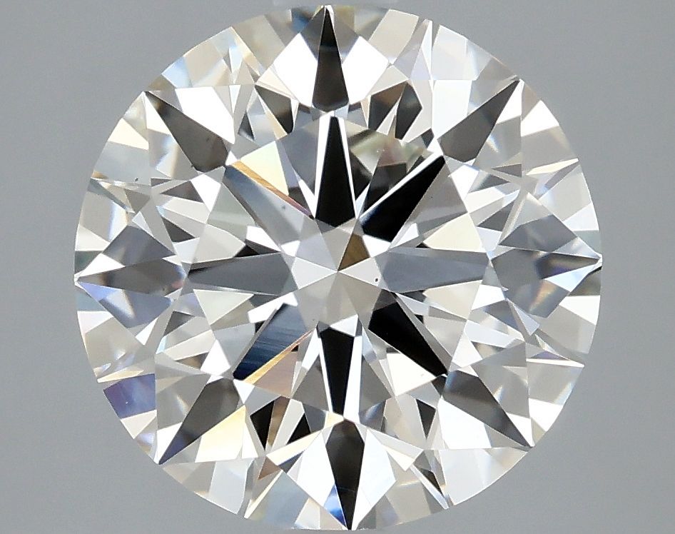 3.18 Carat H-VS1 Round Lab Diamond