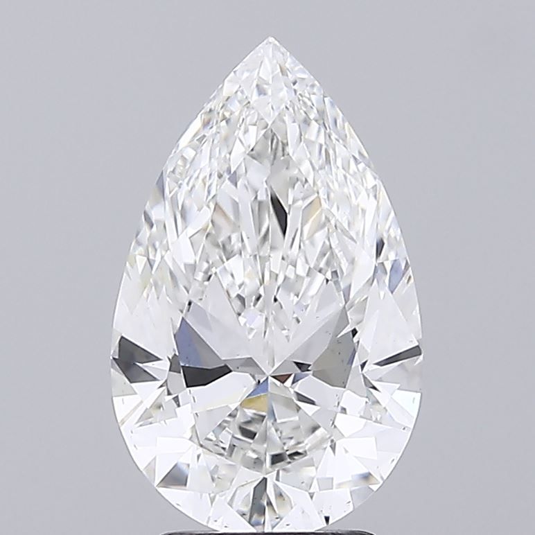 3.03 Carat F-VS2 Pear Lab Diamond