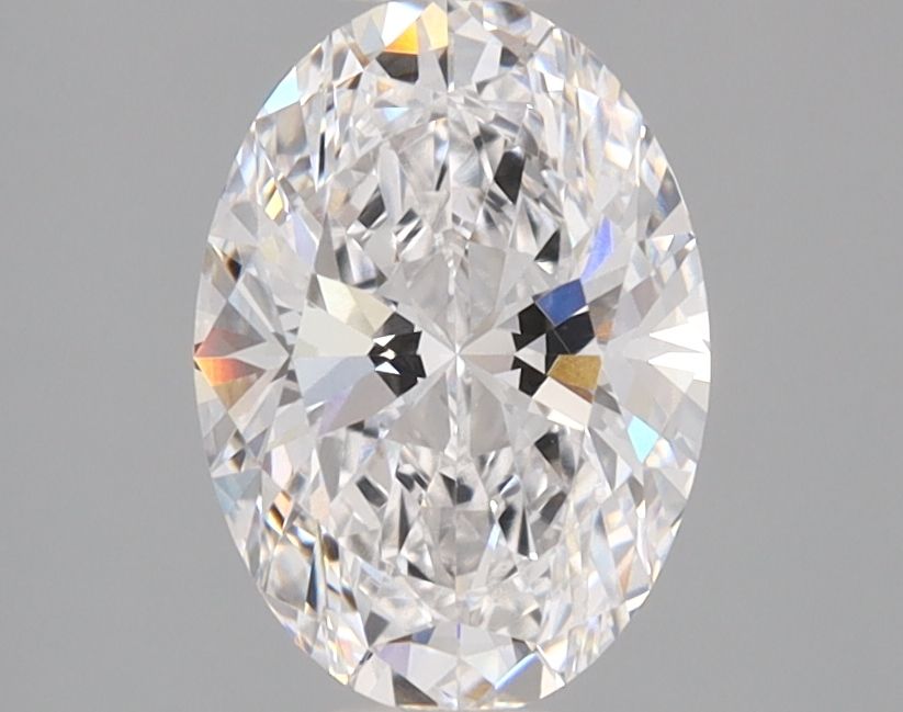 1.53 Carat D-VVS2 Oval Lab Diamond