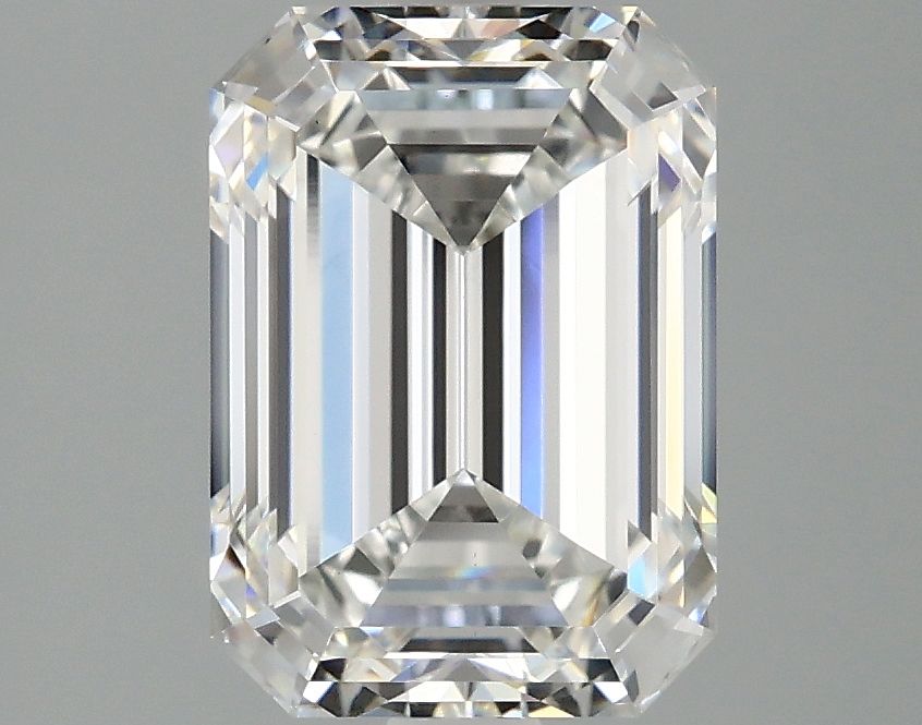 3.04 Carat D-VVS2 Emerald Lab Diamond