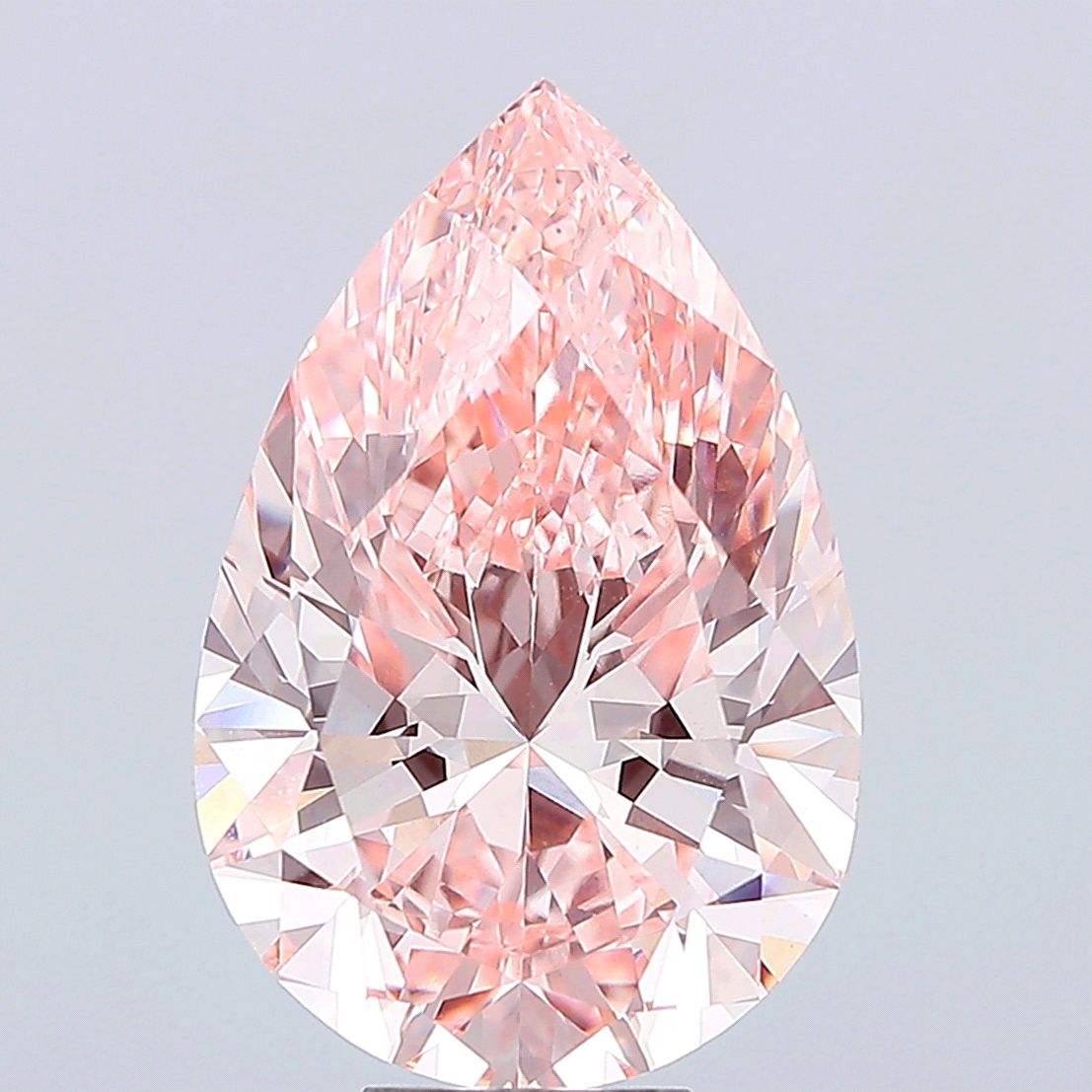 10.03 Carat Pear Cut Fancy Pink