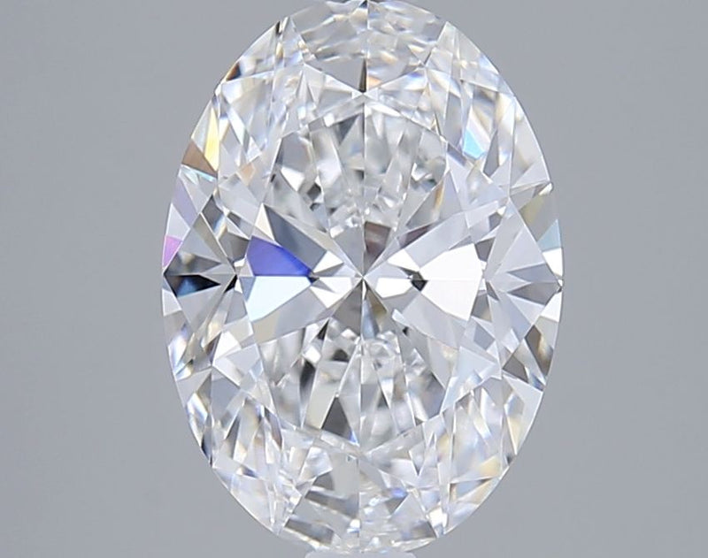 2.07 Carat D-VVS2 Oval Lab Diamond