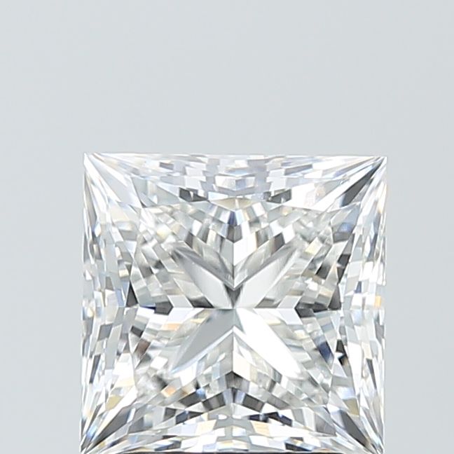 3.01 Carat F-VVS2 Princess Lab Diamond