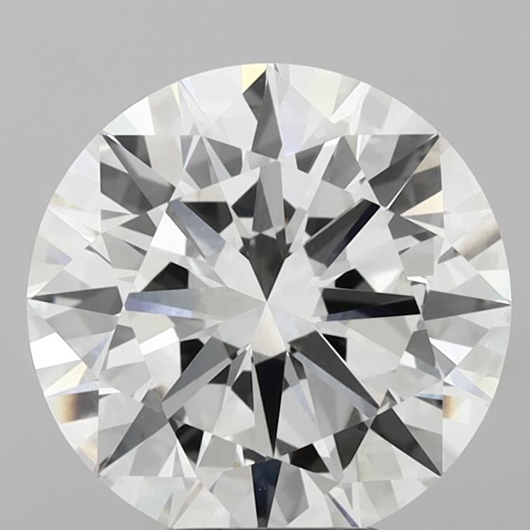 5.09 Carat F-VVS2 Round Lab Diamond