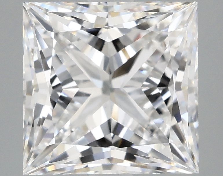 2.59 Carat D-VVS2 Princess Lab Diamond