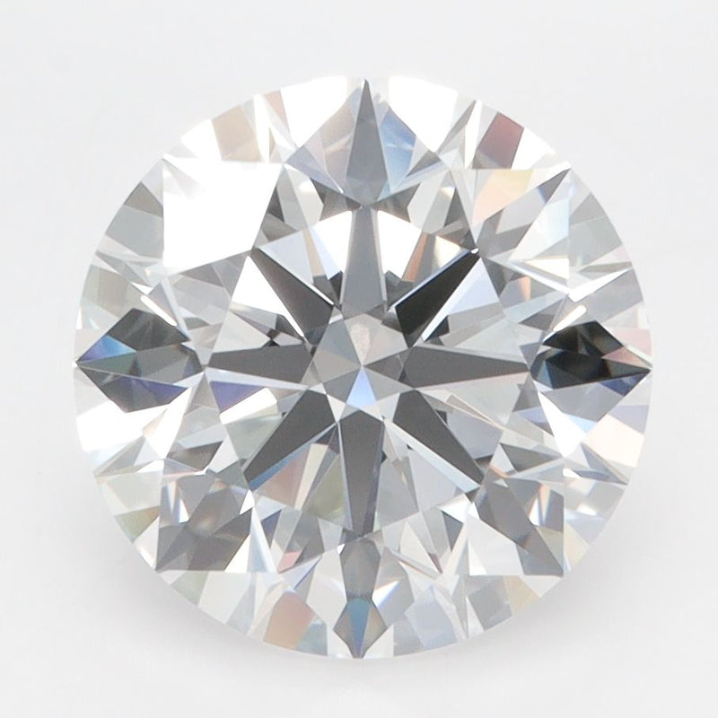 3.90 Carat D-IF Round Lab Diamond