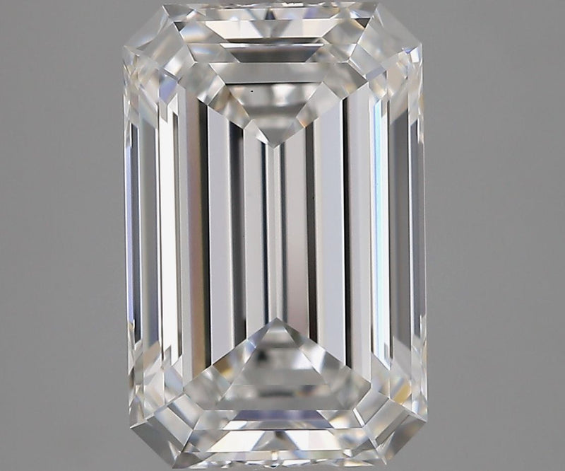 3.01 Carat E-VVS2 Emerald Lab Diamond
