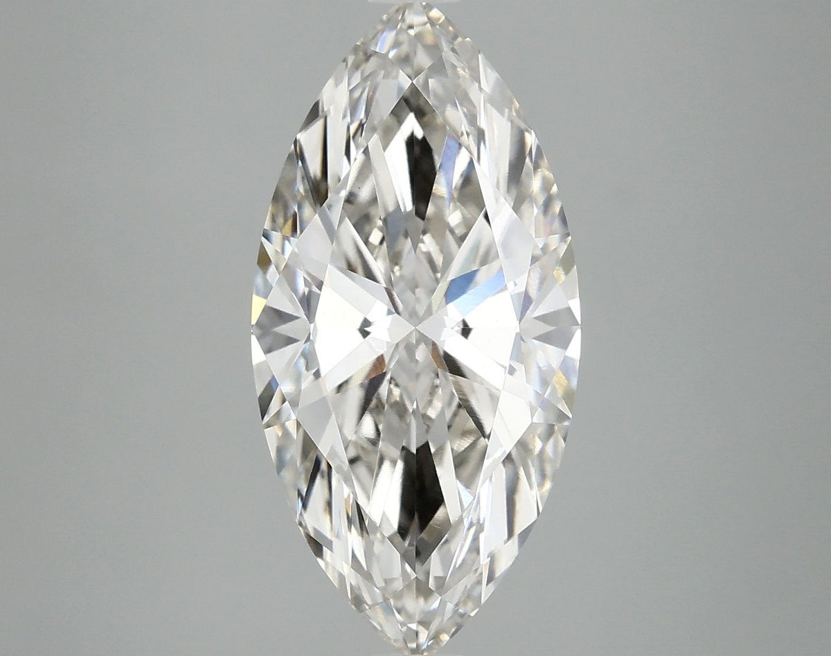 3.65 Carat H-VVS2 Marquise Lab Diamond