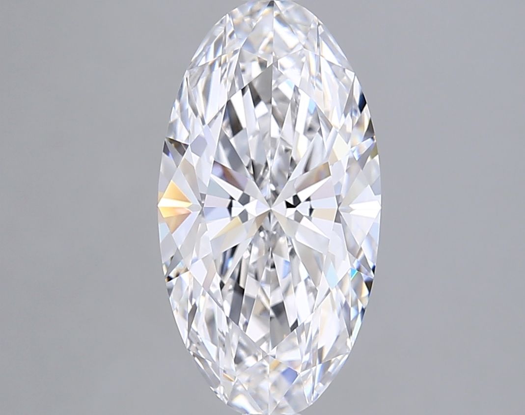 3.04 Carat D-VVS2 Oval Lab Diamond