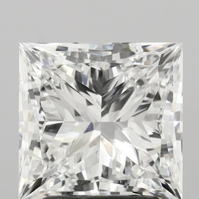 2.46 Carat E-VVS2 Princess Lab Diamond