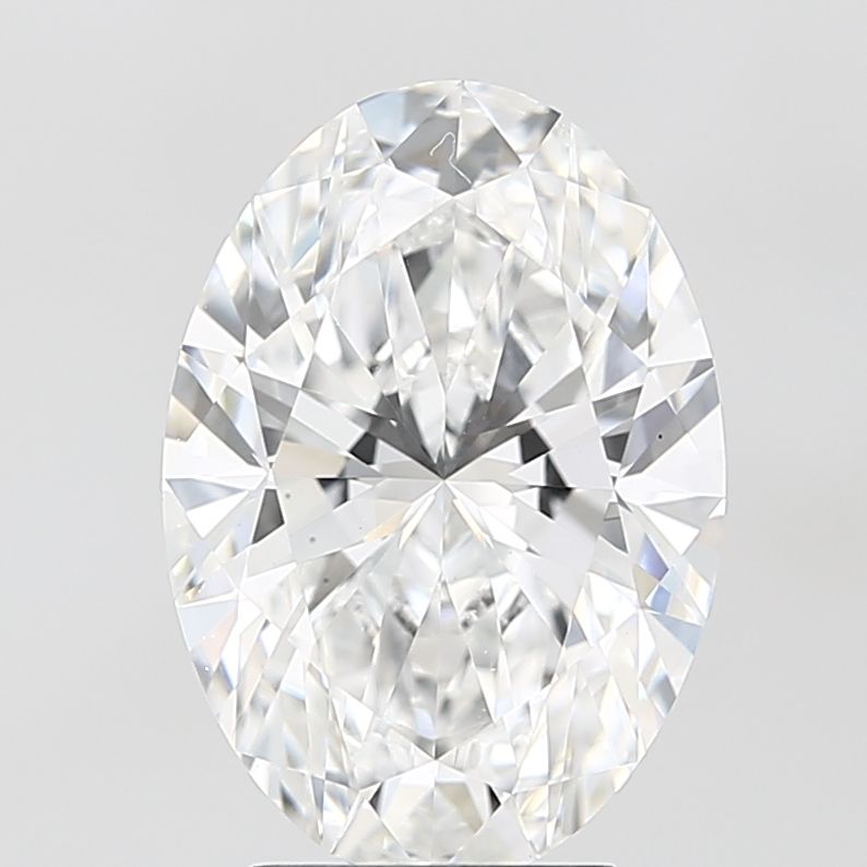4.23 Carat E-VVS2 Oval Lab Diamond