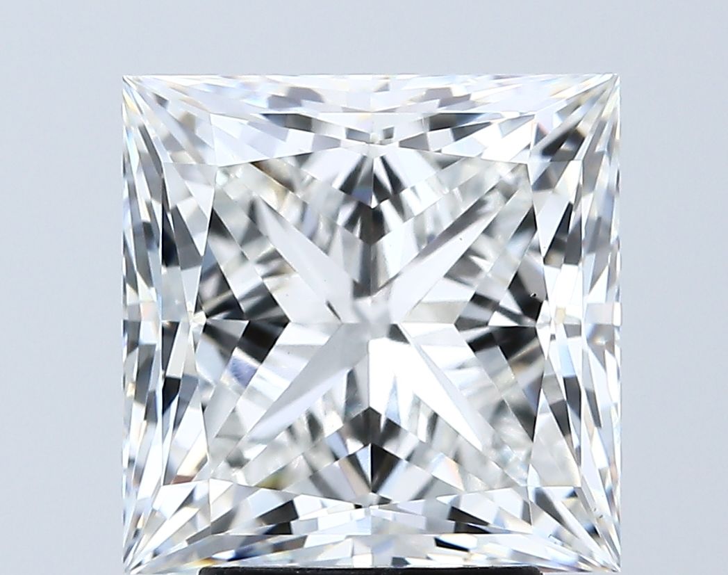4.06 Carat F-VS1 Princess Lab Diamond