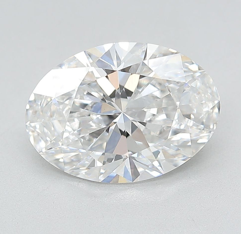 3.01 Carat D-VVS2 Oval Lab Diamond
