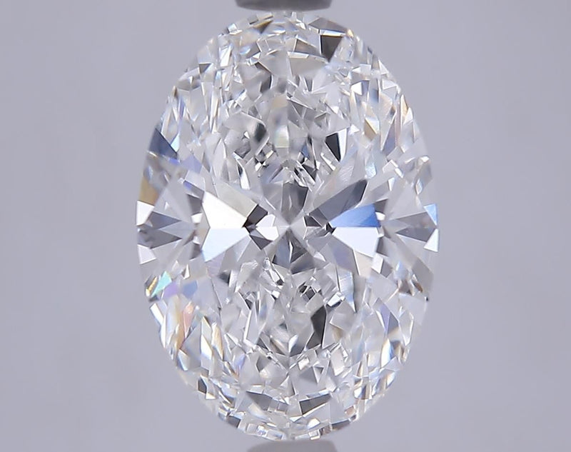 4.09 Carat D-VVS2 Oval Lab Diamond