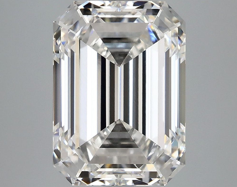 5.1 Carat F-VVS2 Emerald Lab Diamond