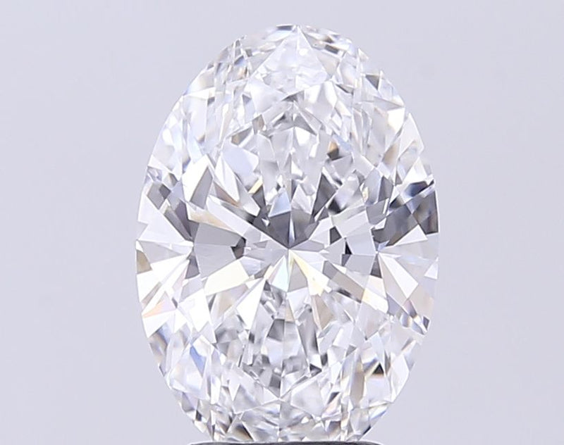 3.10 Carat D-VVS2 Oval Lab Diamond