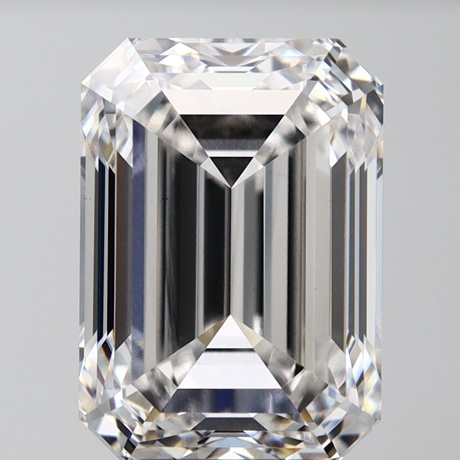 7.05 Carat F-VS1 Emerald Lab Diamond
