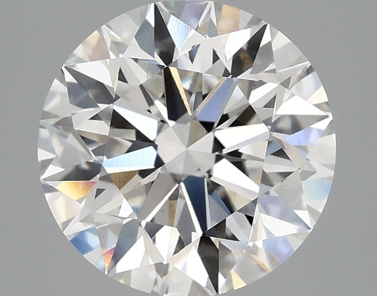 2.98 Carat F-VVS2 Round Lab Diamond