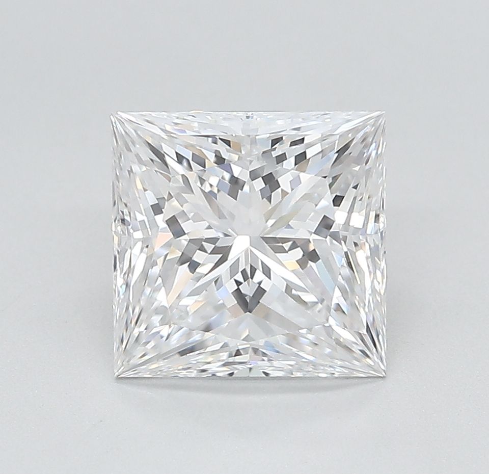 2.53 Carat D-VVS1 Princess Lab Diamond