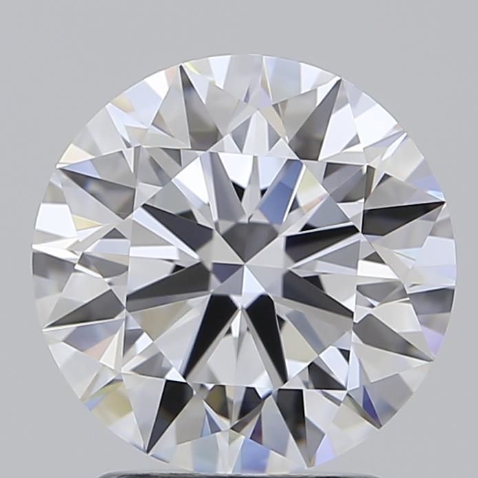 2.08 Carat D-IF Round Lab Diamond