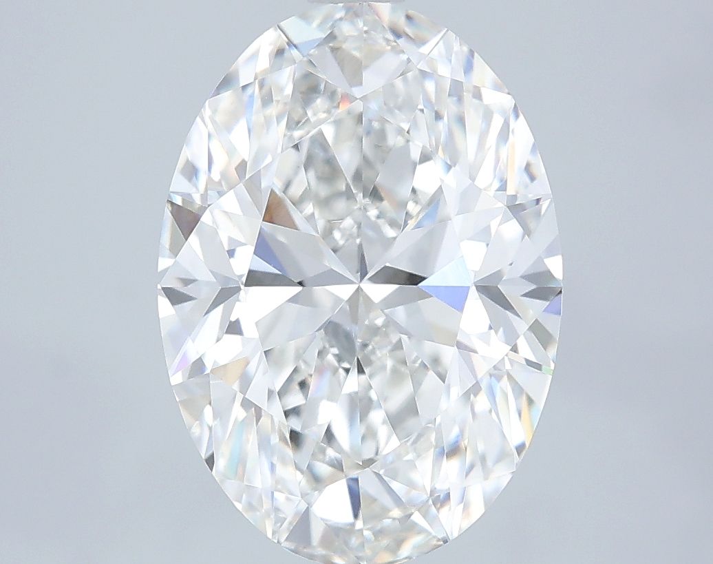 3.53 Carat F-VVS2 Oval Lab Diamond