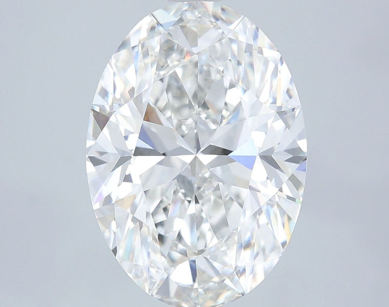 3.53 Carat F-VVS2 Oval Lab Diamond