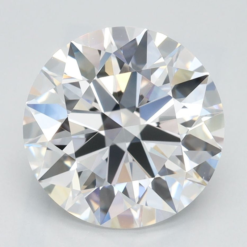 2.80 Carat D-VVS1 Round Lab Diamond